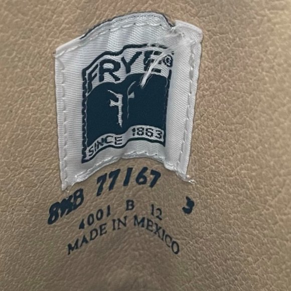 Frye Melissa Button Lug Tall Riding Boot 8.5 - Picture 8 of 10